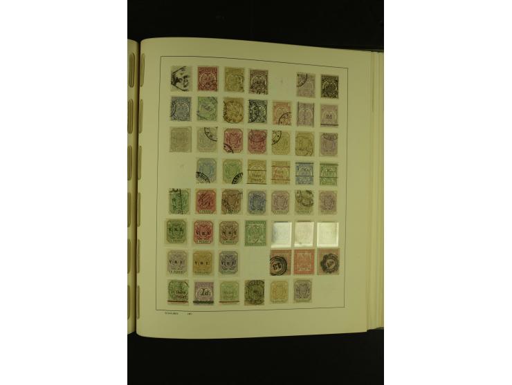 1866/1980 (ca.), meist ungebrauchte und gestempelte Sammlung Ägypten bis Tunesien mit einigen besseren und kpl. Ausgaben, dab