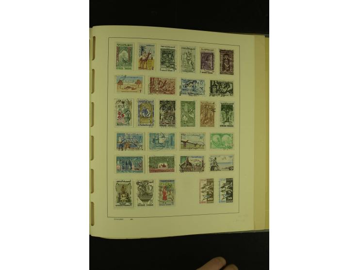 1866/1980 (ca.), meist ungebrauchte und gestempelte Sammlung Ägypten bis Tunesien mit einigen besseren und kpl. Ausgaben, dab