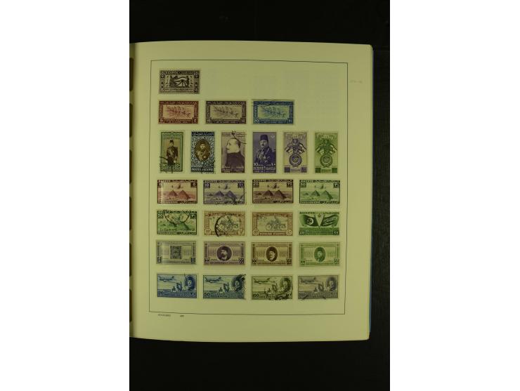 1866/1980 (ca.), meist ungebrauchte und gestempelte Sammlung Ägypten bis Tunesien mit einigen besseren und kpl. Ausgaben, dab
