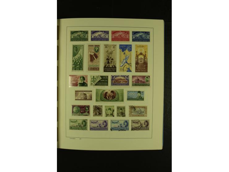 1866/1980 (ca.), meist ungebrauchte und gestempelte Sammlung Ägypten bis Tunesien mit einigen besseren und kpl. Ausgaben, dab