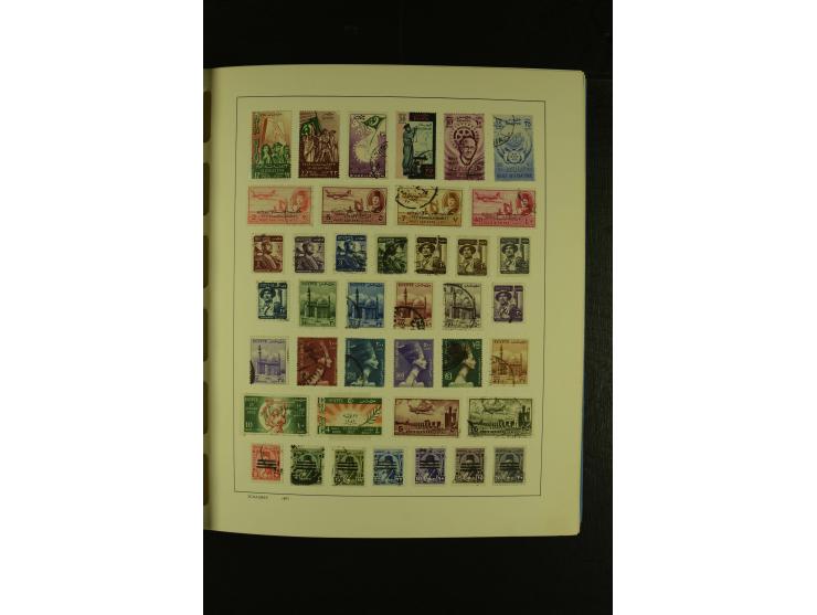1866/1980 (ca.), meist ungebrauchte und gestempelte Sammlung Ägypten bis Tunesien mit einigen besseren und kpl. Ausgaben, dab