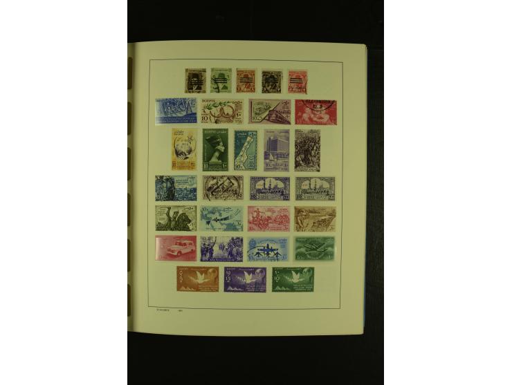1866/1980 (ca.), meist ungebrauchte und gestempelte Sammlung Ägypten bis Tunesien mit einigen besseren und kpl. Ausgaben, dab