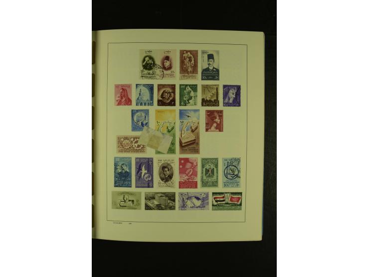 1866/1980 (ca.), meist ungebrauchte und gestempelte Sammlung Ägypten bis Tunesien mit einigen besseren und kpl. Ausgaben, dab