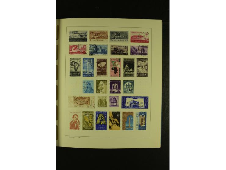 1866/1980 (ca.), meist ungebrauchte und gestempelte Sammlung Ägypten bis Tunesien mit einigen besseren und kpl. Ausgaben, dab