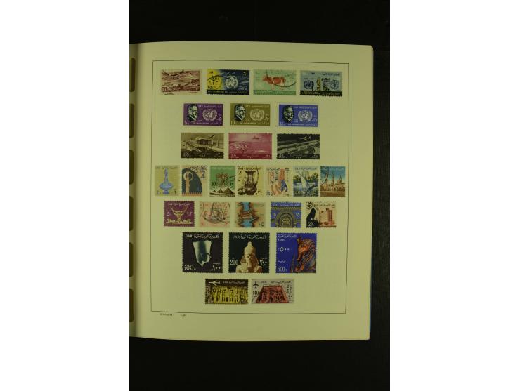 1866/1980 (ca.), meist ungebrauchte und gestempelte Sammlung Ägypten bis Tunesien mit einigen besseren und kpl. Ausgaben, dab