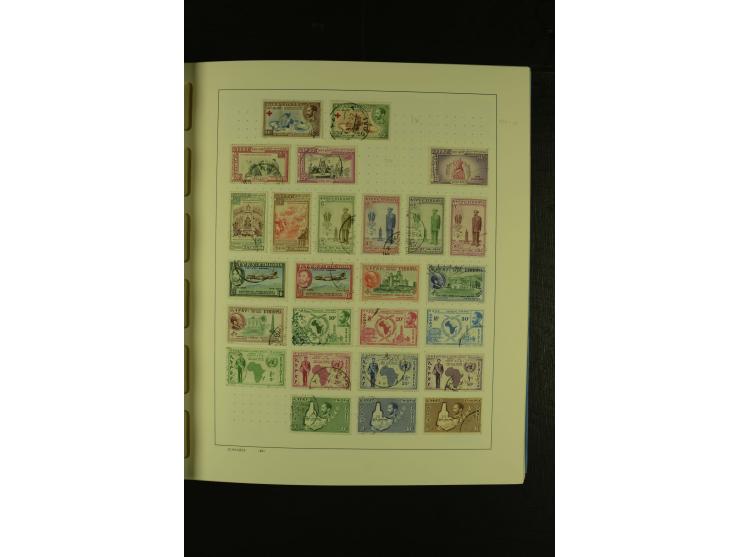 1866/1980 (ca.), meist ungebrauchte und gestempelte Sammlung Ägypten bis Tunesien mit einigen besseren und kpl. Ausgaben, dab