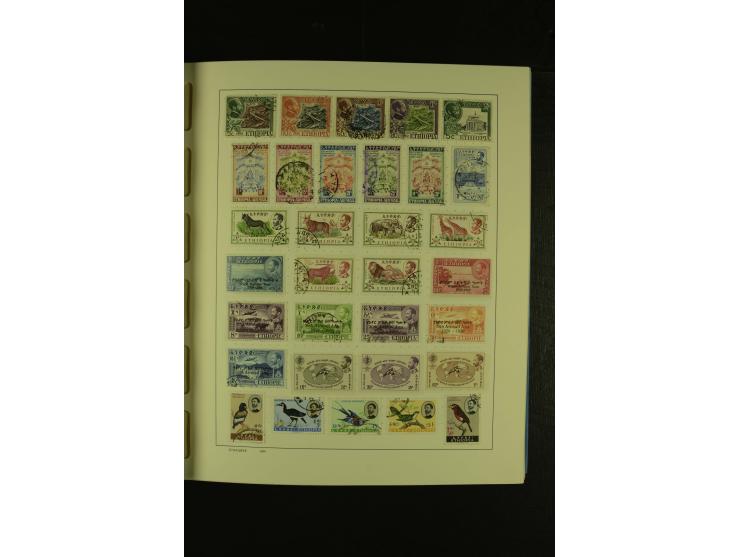 1866/1980 (ca.), meist ungebrauchte und gestempelte Sammlung Ägypten bis Tunesien mit einigen besseren und kpl. Ausgaben, dab