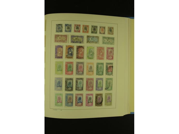 1866/1980 (ca.), meist ungebrauchte und gestempelte Sammlung Ägypten bis Tunesien mit einigen besseren und kpl. Ausgaben, dab