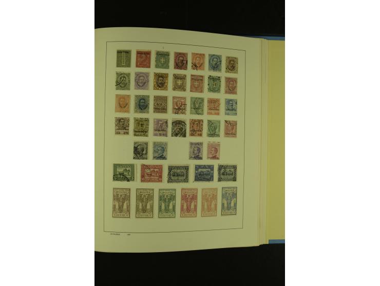 1866/1980 (ca.), meist ungebrauchte und gestempelte Sammlung Ägypten bis Tunesien mit einigen besseren und kpl. Ausgaben, dab