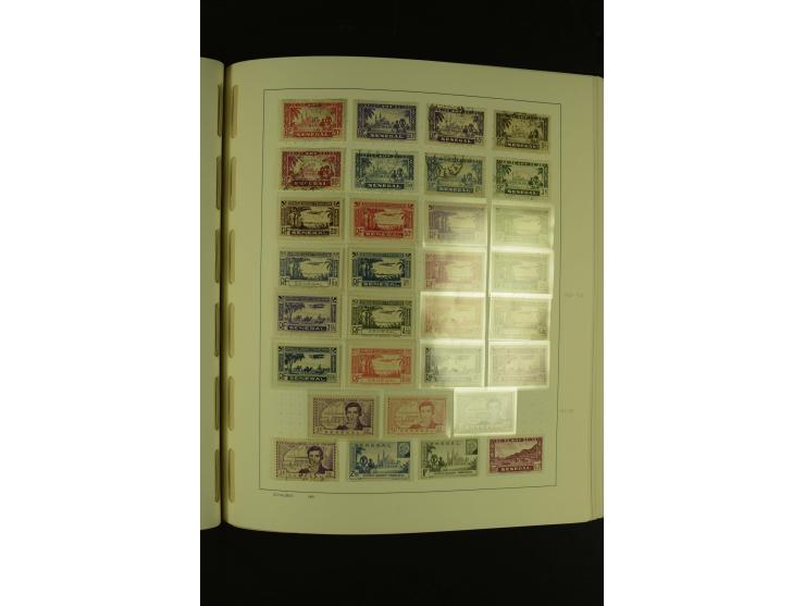 1866/1980 (ca.), meist ungebrauchte und gestempelte Sammlung Ägypten bis Tunesien mit einigen besseren und kpl. Ausgaben, dab