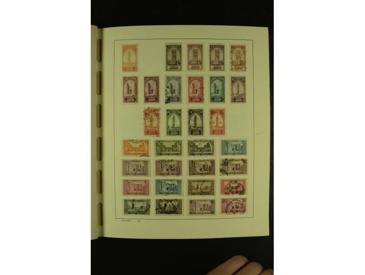 1866/1980 (ca.), meist ungebrauchte und gestempelte Sammlung Ägypten bis Tunesien mit einigen besseren und kpl. Ausgaben, dab