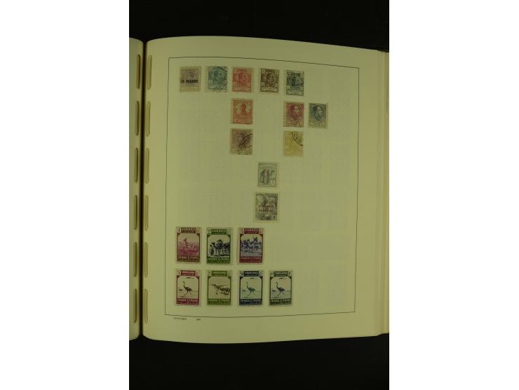 1866/1980 (ca.), meist ungebrauchte und gestempelte Sammlung Ägypten bis Tunesien mit einigen besseren und kpl. Ausgaben, dab