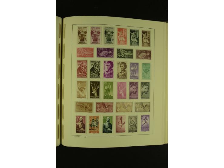 1866/1980 (ca.), meist ungebrauchte und gestempelte Sammlung Ägypten bis Tunesien mit einigen besseren und kpl. Ausgaben, dab