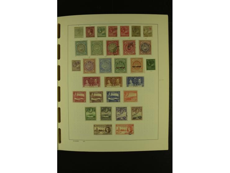 1849/1980 (ca.), ungebrauchte und gestempelte Samlung Amerika inkl. Karibische Inseln von Antigua bis Venezuela mit vielen An