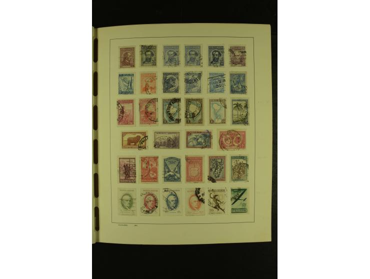 1849/1980 (ca.), ungebrauchte und gestempelte Samlung Amerika inkl. Karibische Inseln von Antigua bis Venezuela mit vielen An