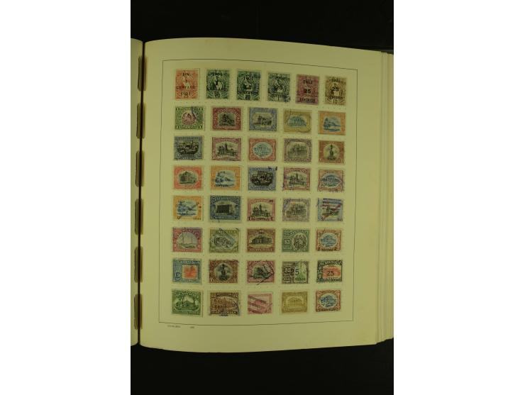 1849/1980 (ca.), ungebrauchte und gestempelte Samlung Amerika inkl. Karibische Inseln von Antigua bis Venezuela mit vielen An