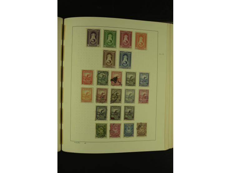 1849/1980 (ca.), ungebrauchte und gestempelte Samlung Amerika inkl. Karibische Inseln von Antigua bis Venezuela mit vielen An