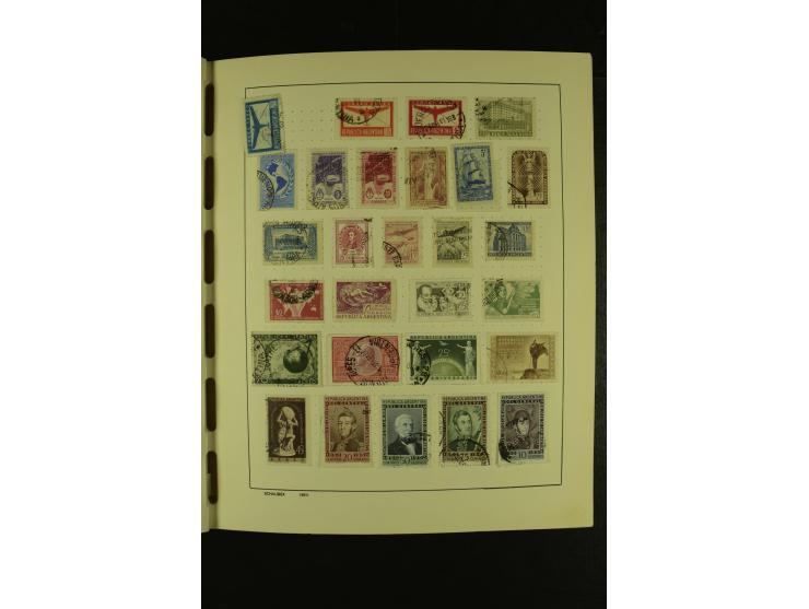 1849/1980 (ca.), ungebrauchte und gestempelte Samlung Amerika inkl. Karibische Inseln von Antigua bis Venezuela mit vielen An