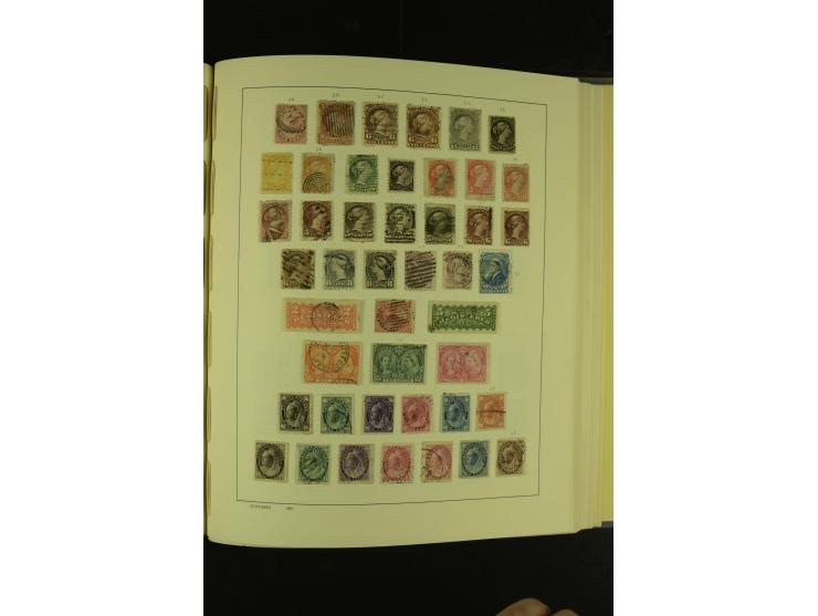 1849/1980 (ca.), ungebrauchte und gestempelte Samlung Amerika inkl. Karibische Inseln von Antigua bis Venezuela mit vielen An