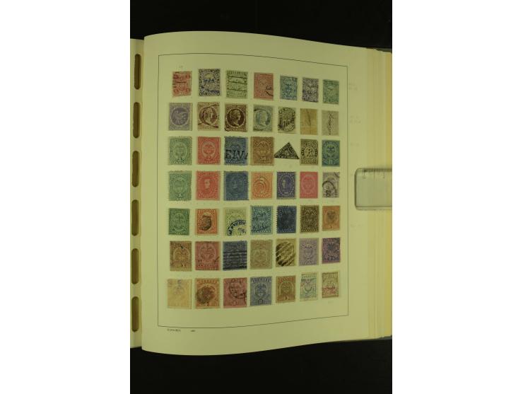 1849/1980 (ca.), ungebrauchte und gestempelte Samlung Amerika inkl. Karibische Inseln von Antigua bis Venezuela mit vielen An