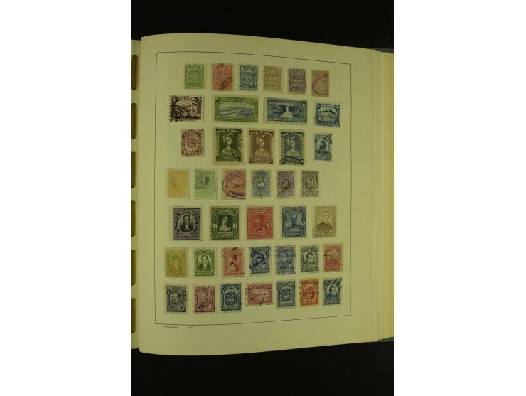 1849/1980 (ca.), ungebrauchte und gestempelte Samlung Amerika inkl. Karibische Inseln von Antigua bis Venezuela mit vielen An
