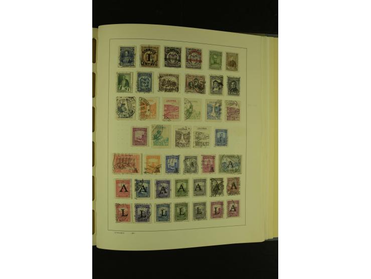 1849/1980 (ca.), ungebrauchte und gestempelte Samlung Amerika inkl. Karibische Inseln von Antigua bis Venezuela mit vielen An