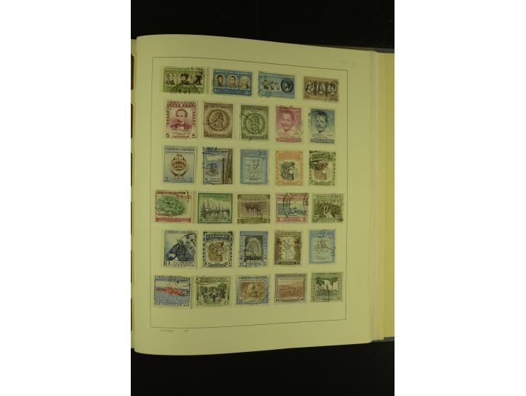 1849/1980 (ca.), ungebrauchte und gestempelte Samlung Amerika inkl. Karibische Inseln von Antigua bis Venezuela mit vielen An