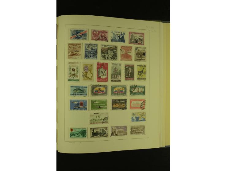 1849/1980 (ca.), ungebrauchte und gestempelte Samlung Amerika inkl. Karibische Inseln von Antigua bis Venezuela mit vielen An