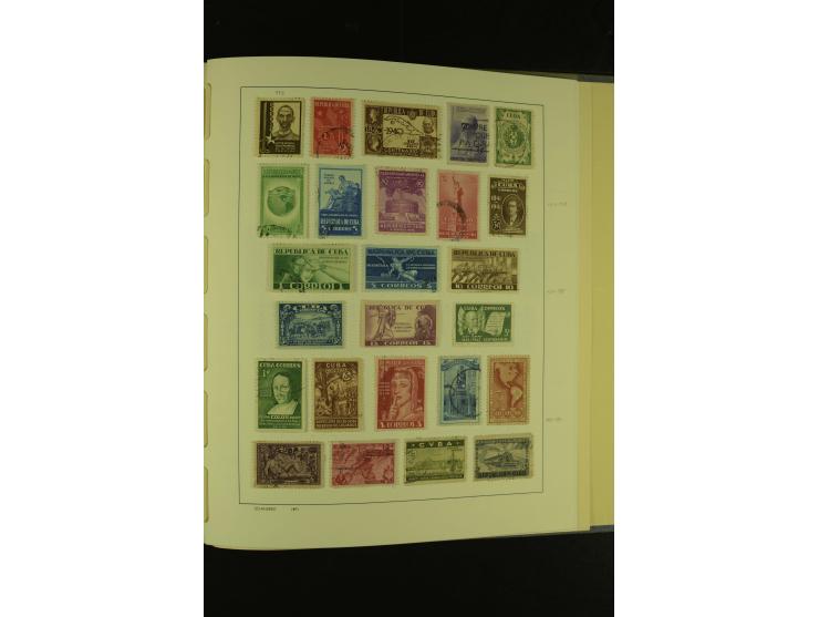 1849/1980 (ca.), ungebrauchte und gestempelte Samlung Amerika inkl. Karibische Inseln von Antigua bis Venezuela mit vielen An