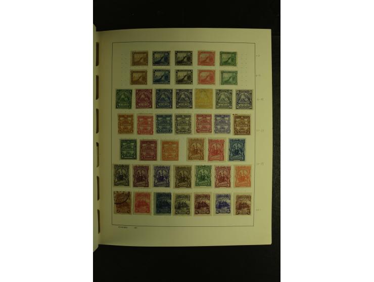 1849/1980 (ca.), ungebrauchte und gestempelte Samlung Amerika inkl. Karibische Inseln von Antigua bis Venezuela mit vielen An
