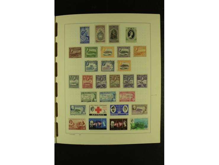 1849/1980 (ca.), ungebrauchte und gestempelte Samlung Amerika inkl. Karibische Inseln von Antigua bis Venezuela mit vielen An