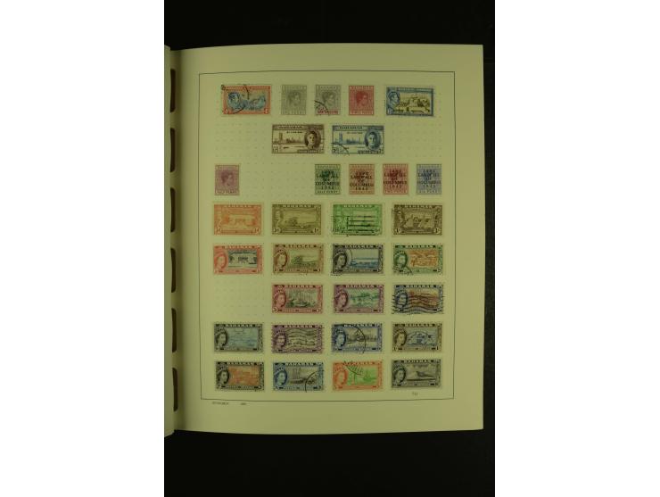 1849/1980 (ca.), ungebrauchte und gestempelte Samlung Amerika inkl. Karibische Inseln von Antigua bis Venezuela mit vielen An
