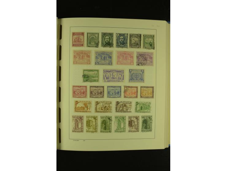 1849/1980 (ca.), ungebrauchte und gestempelte Samlung Amerika inkl. Karibische Inseln von Antigua bis Venezuela mit vielen An