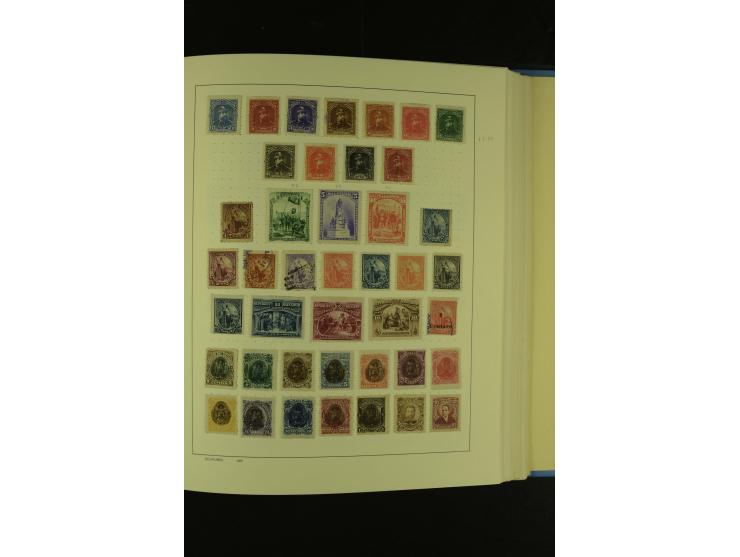 1849/1980 (ca.), ungebrauchte und gestempelte Samlung Amerika inkl. Karibische Inseln von Antigua bis Venezuela mit vielen An