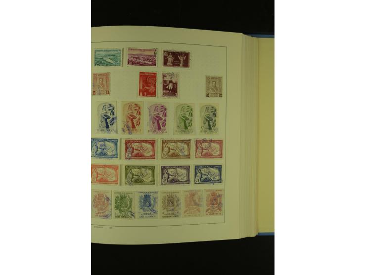 1849/1980 (ca.), ungebrauchte und gestempelte Samlung Amerika inkl. Karibische Inseln von Antigua bis Venezuela mit vielen An