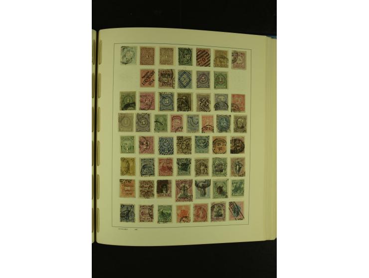 1849/1980 (ca.), ungebrauchte und gestempelte Samlung Amerika inkl. Karibische Inseln von Antigua bis Venezuela mit vielen An