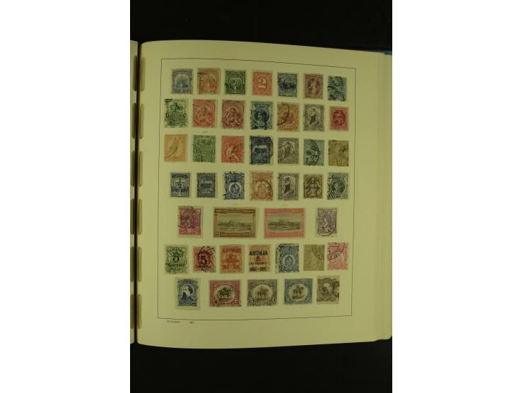 1849/1980 (ca.), ungebrauchte und gestempelte Samlung Amerika inkl. Karibische Inseln von Antigua bis Venezuela mit vielen An