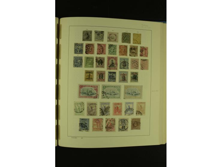 1849/1980 (ca.), ungebrauchte und gestempelte Samlung Amerika inkl. Karibische Inseln von Antigua bis Venezuela mit vielen An