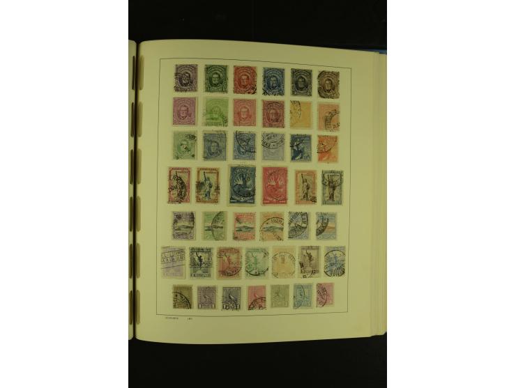 1849/1980 (ca.), ungebrauchte und gestempelte Samlung Amerika inkl. Karibische Inseln von Antigua bis Venezuela mit vielen An