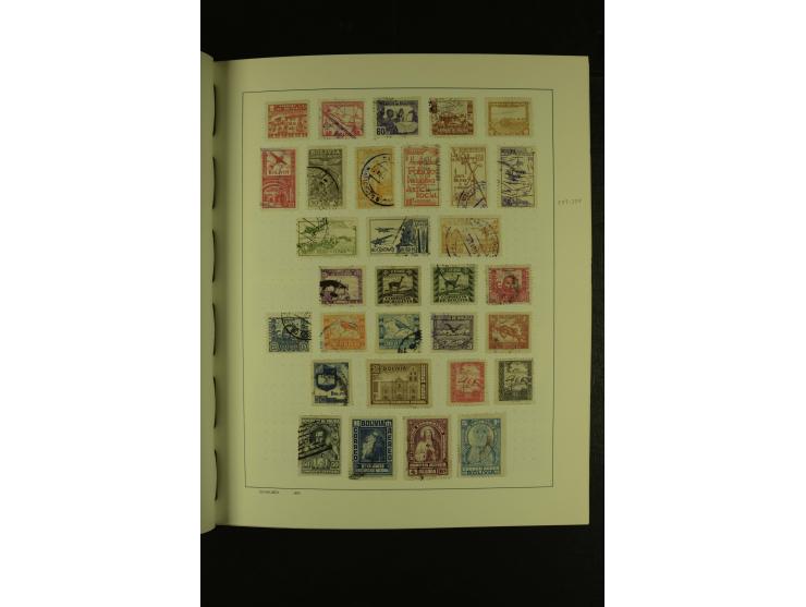1849/1980 (ca.), ungebrauchte und gestempelte Samlung Amerika inkl. Karibische Inseln von Antigua bis Venezuela mit vielen An