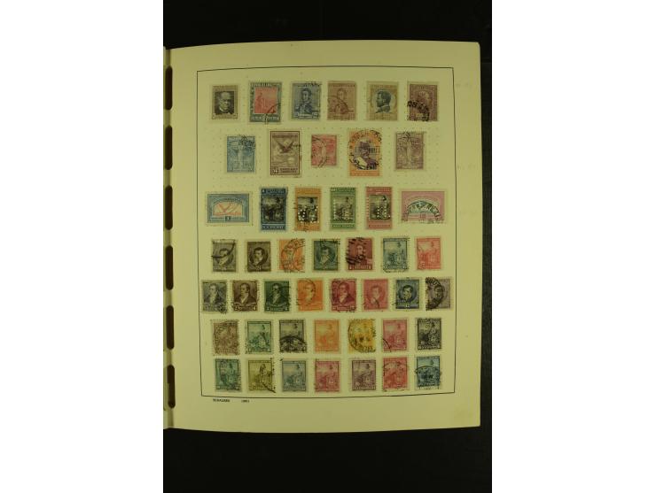 1849/1980 (ca.), ungebrauchte und gestempelte Samlung Amerika inkl. Karibische Inseln von Antigua bis Venezuela mit vielen An