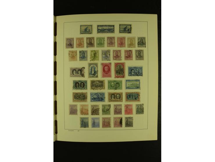 1849/1980 (ca.), ungebrauchte und gestempelte Samlung Amerika inkl. Karibische Inseln von Antigua bis Venezuela mit vielen An