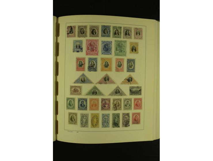 1849/1980 (ca.), ungebrauchte und gestempelte Samlung Amerika inkl. Karibische Inseln von Antigua bis Venezuela mit vielen An