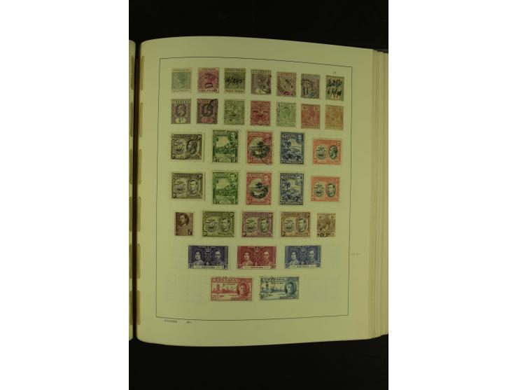 1849/1980 (ca.), ungebrauchte und gestempelte Samlung Amerika inkl. Karibische Inseln von Antigua bis Venezuela mit vielen An