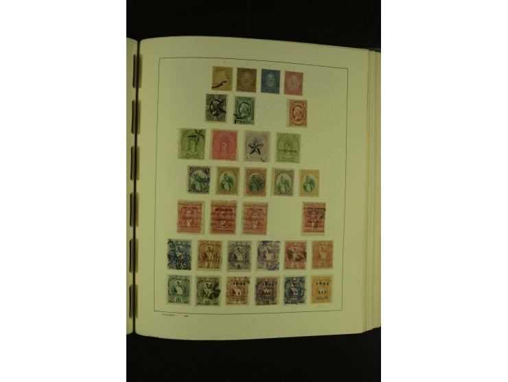 1849/1980 (ca.), ungebrauchte und gestempelte Samlung Amerika inkl. Karibische Inseln von Antigua bis Venezuela mit vielen An