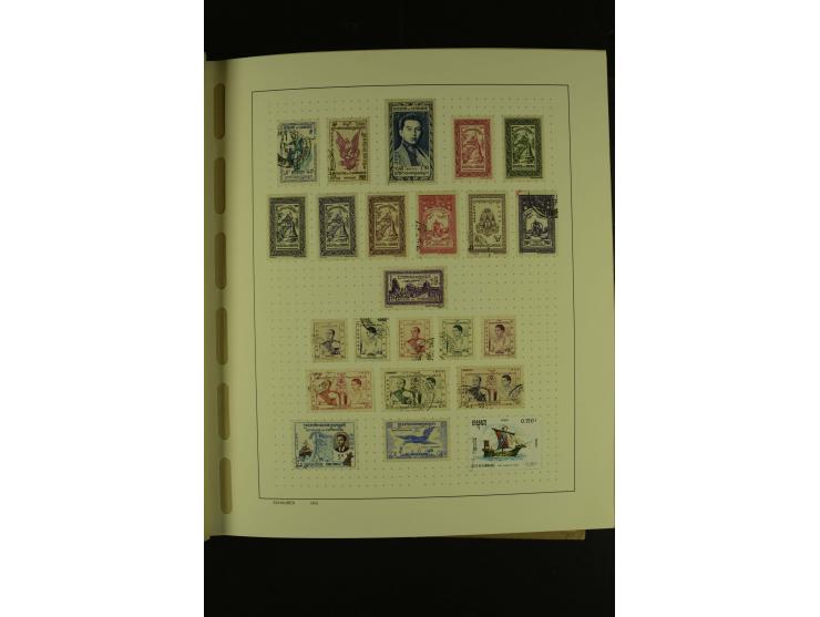 1860/1980 (ca.), ungebrauchte und gestempelte Sammlung inkl. Australien von Aden bis Vietnam mit vielen alten Marken und kpl.
