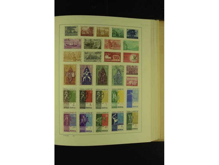 1860/1980 (ca.), ungebrauchte und gestempelte Sammlung inkl. Australien von Aden bis Vietnam mit vielen alten Marken und kpl.