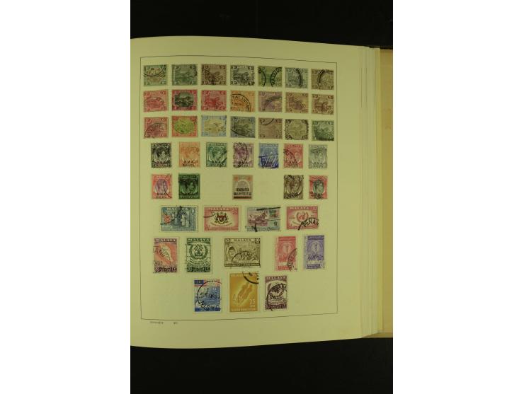 1860/1980 (ca.), ungebrauchte und gestempelte Sammlung inkl. Australien von Aden bis Vietnam mit vielen alten Marken und kpl.