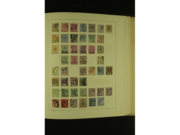 1860/1980 (ca.), ungebrauchte und gestempelte Sammlung inkl. Australien von Aden bis Vietnam mit vielen alten Marken und kpl.