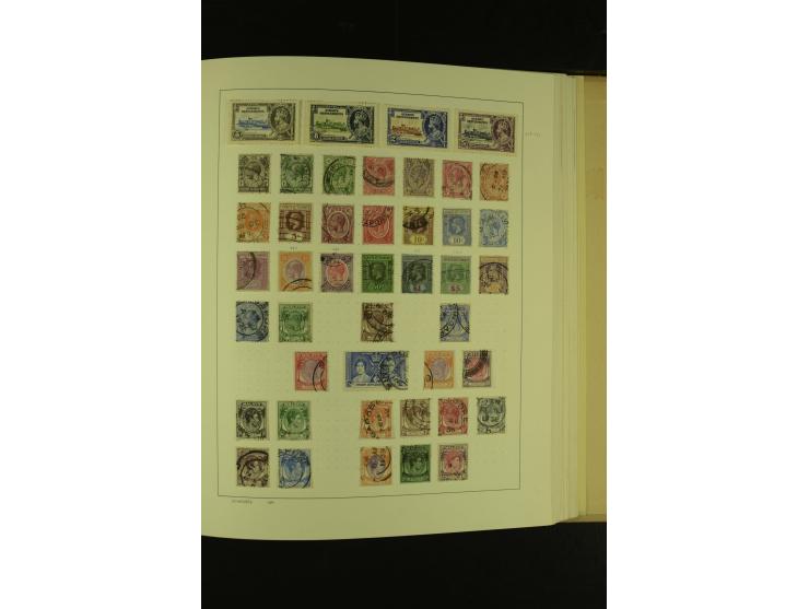1860/1980 (ca.), ungebrauchte und gestempelte Sammlung inkl. Australien von Aden bis Vietnam mit vielen alten Marken und kpl.